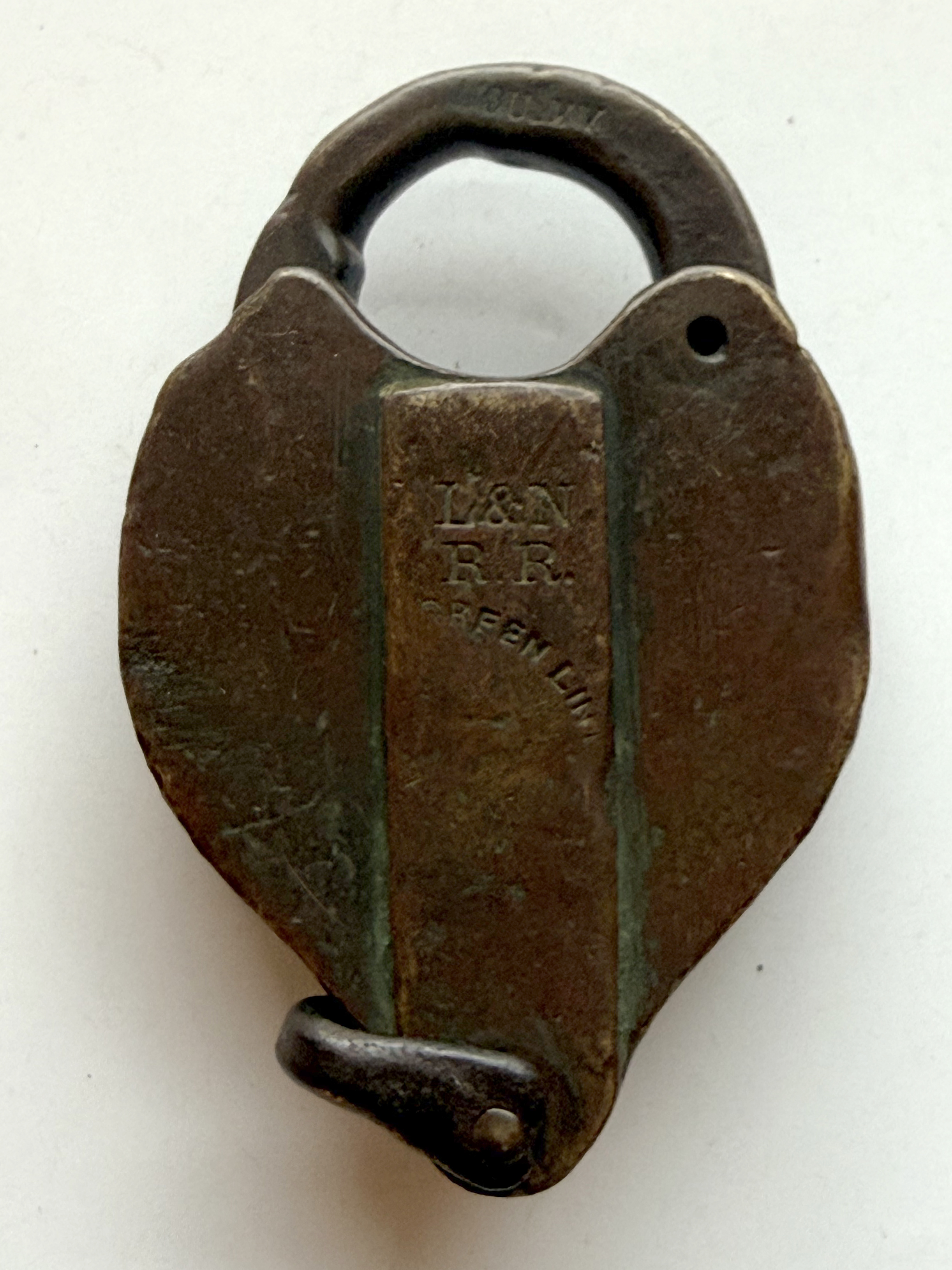 Louisville & Nashville Railroad Speckmann & Dix Brass Car Key L&NRR